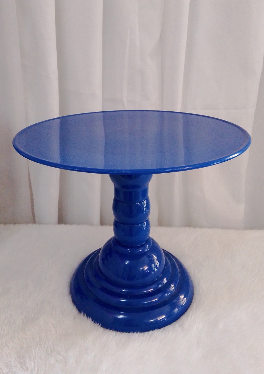 Bandeja / Doceira Azul Royal Mod13 - Três Marias Festas