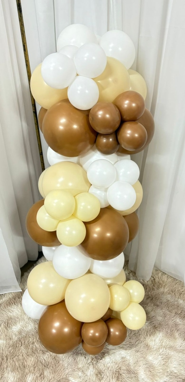 Mini Arco Balões 1,20 Metros - Três Marias Festas