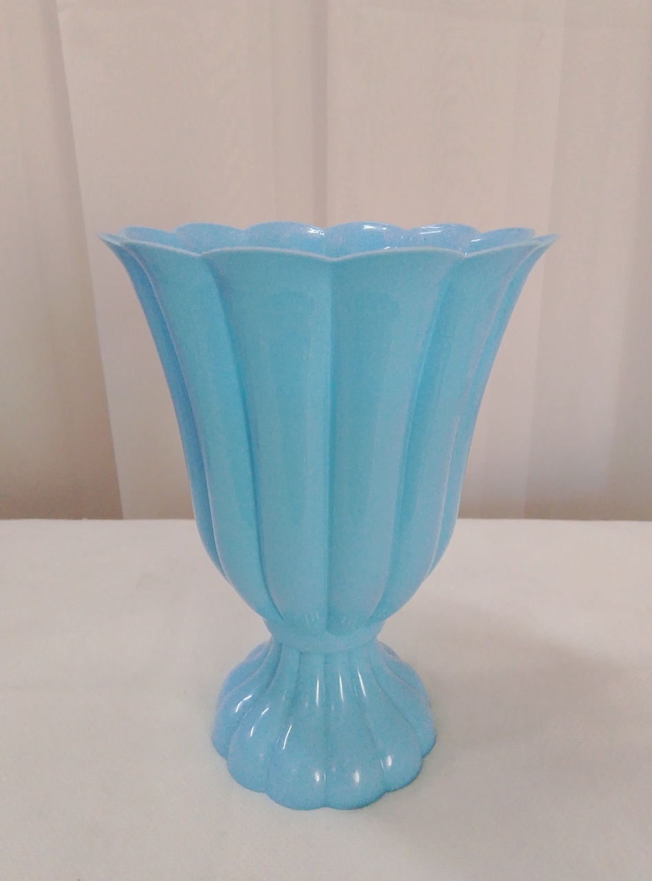 Vaso Plástico Azul Bebê - Três Marias Festas