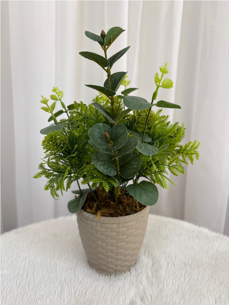 Vasinho Decorativo Folhagens 2 - Três Marias Festas