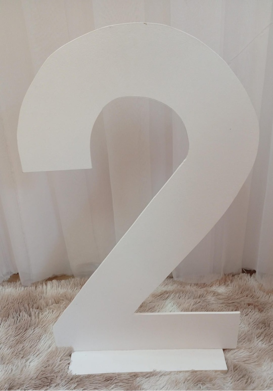 Número 2 Mdf - Três Marias Festas