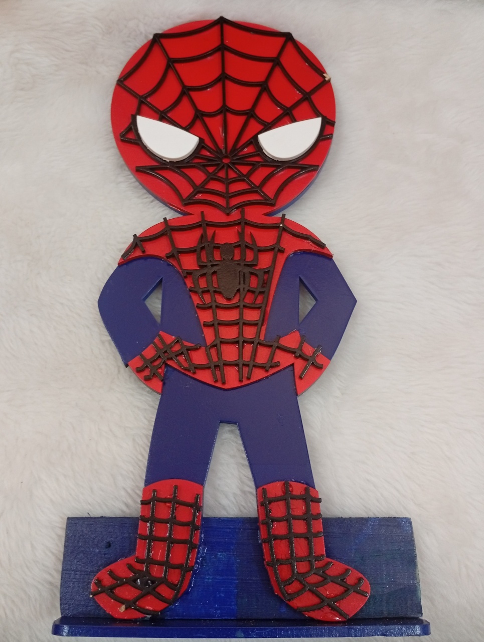 Displays Mdf 3D - Homen Aranha  - Três Marias Festas