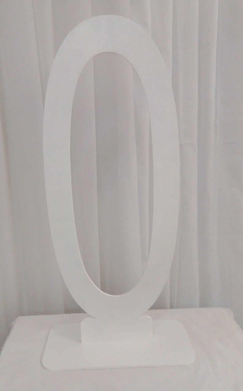 Número 0 Mdf (Mod2) - Três Marias Festas