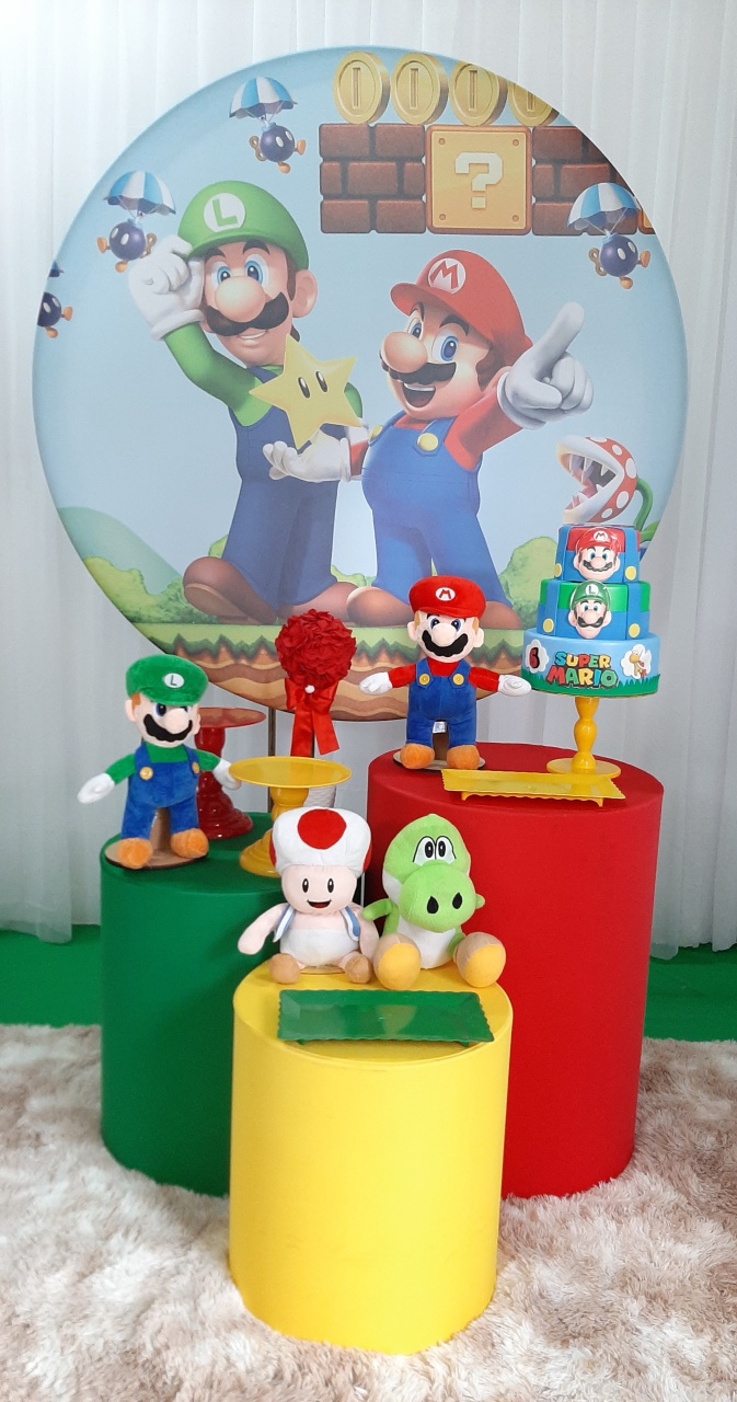 Super Mário Bross - Três Marias Festas