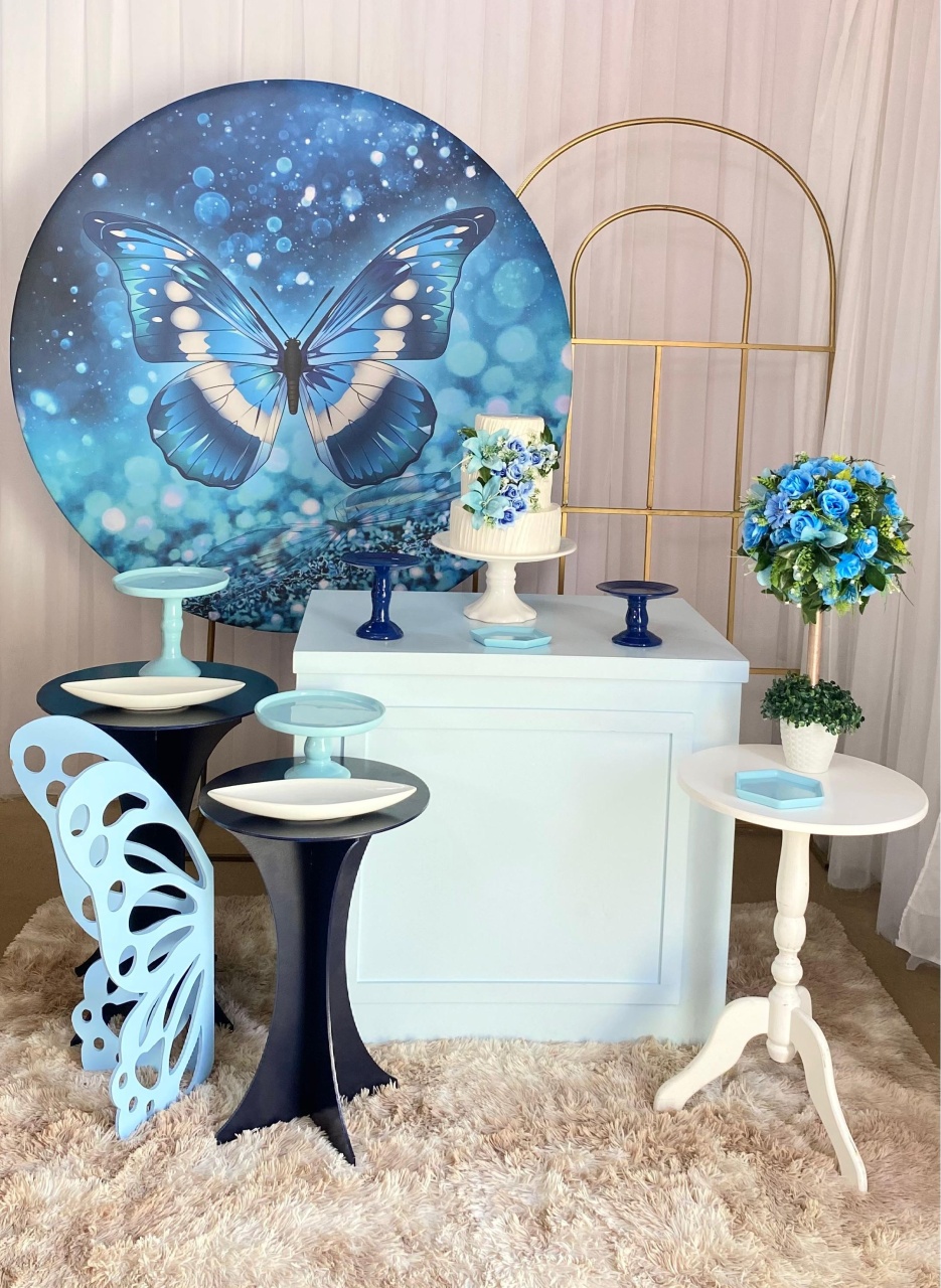 Borboleta Azul (Mod2) - Três Marias Festas