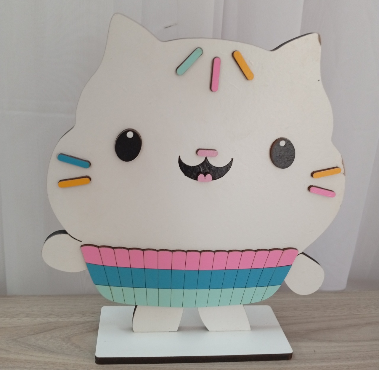 Displays Mdf 3D -  Casa da Gabi Mod3 - Três Marias Festas