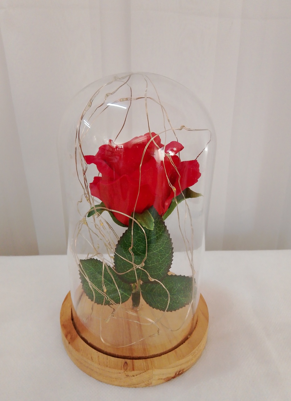 Luminária Rosas Vermelhas - Três Marias Festas