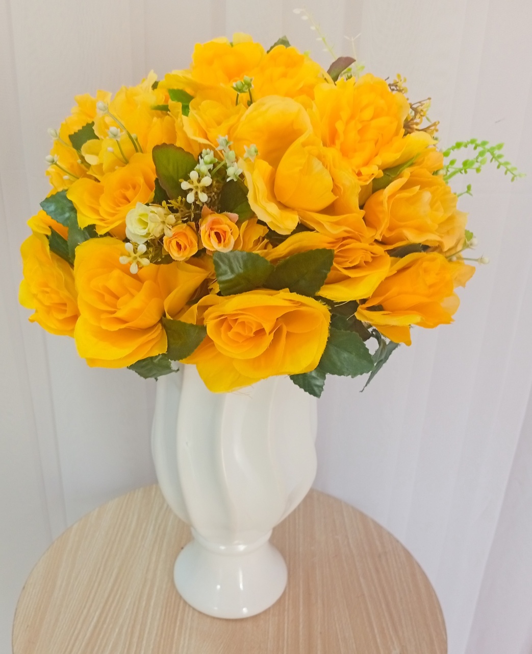 Arranjo Floral Permanente Flores Amarelo  - Três Marias Festas