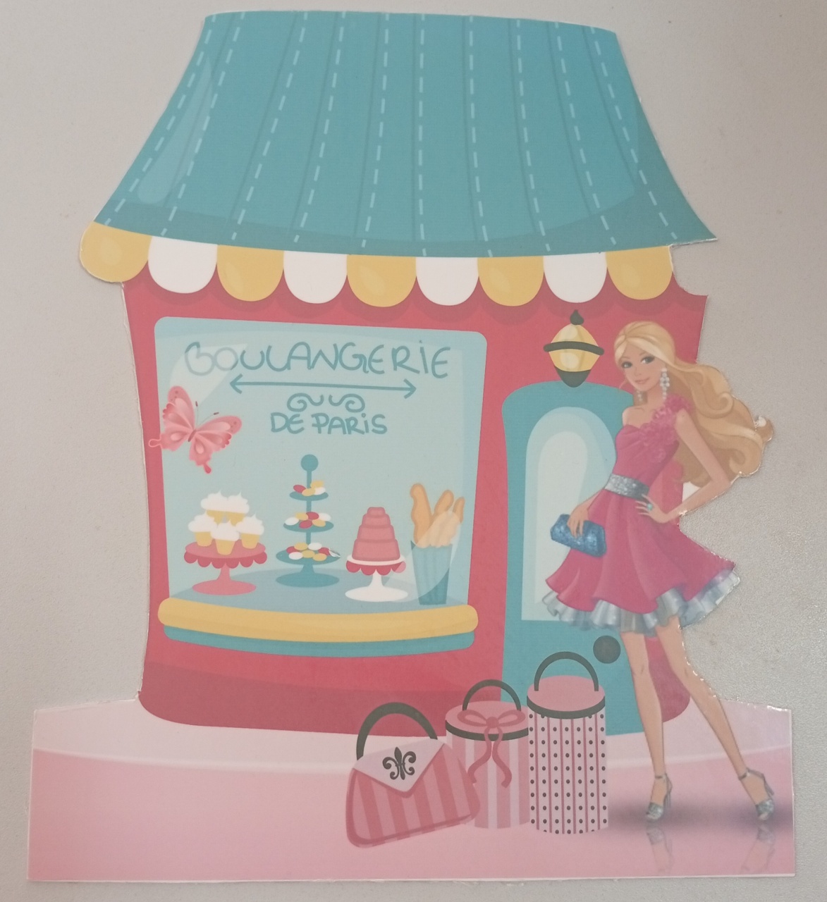 Display Ps - Barbie Mod3 - Três Marias Festas