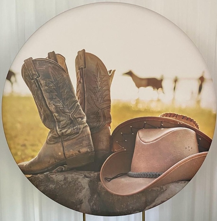 Painel Sublimado Country/Sertanejo - Três Marias Festas