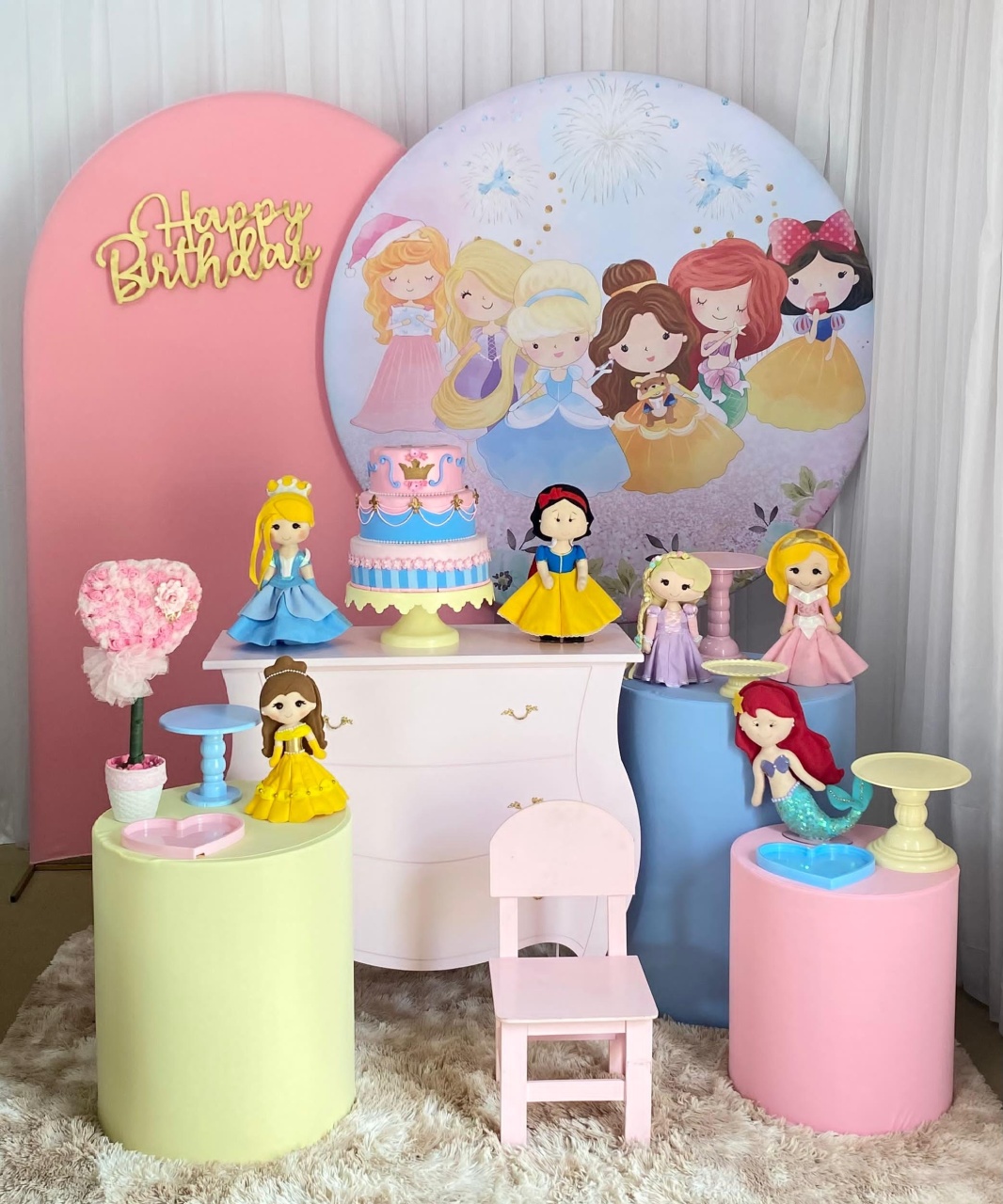 Princesas Baby - Três Marias Festas