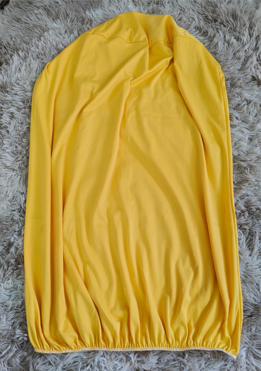 Capa de Cilindro Amarelo Tangerina - Tamanho G - Três Marias Festas