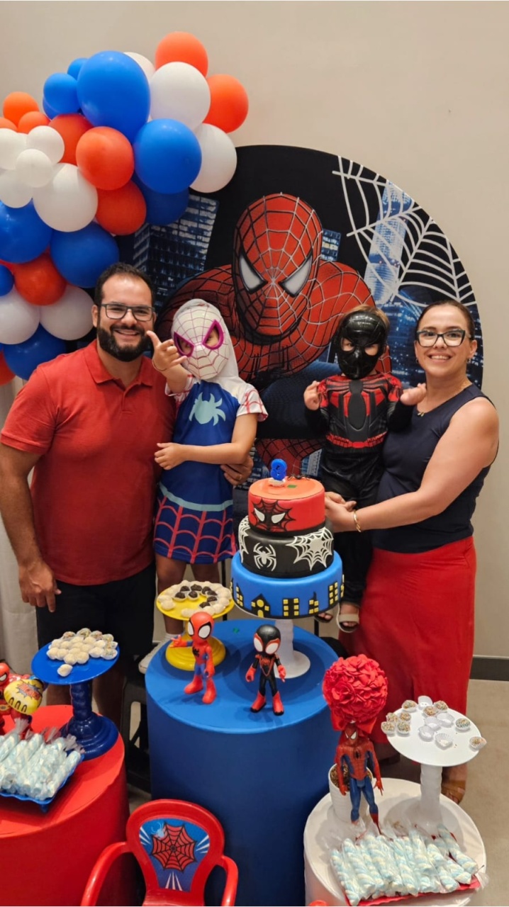 Festas Montadas Por Nossas Clientes - Homem Aranha. - Três Marias Festas