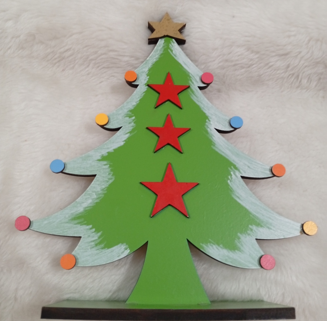 Displays Mdf 3D - Árvore Natal  - Três Marias Festas