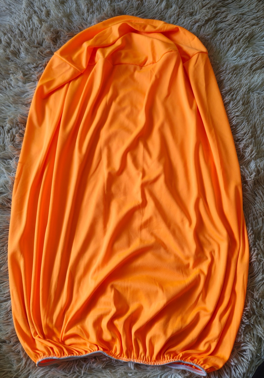 Capa de Cilindro Laranja Neon - Tamanho M - Três Marias Festas