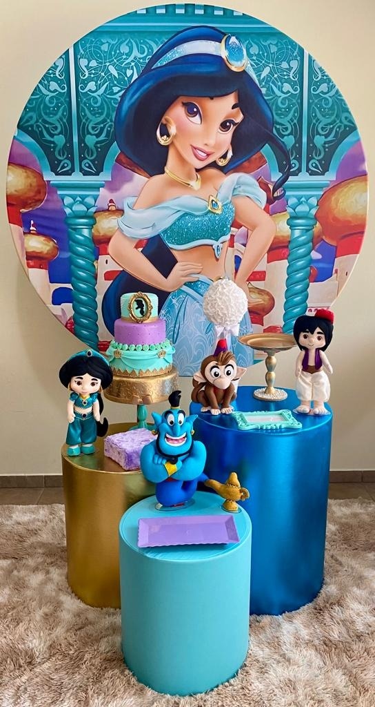 Princesa Jasmine - Três Marias Festas