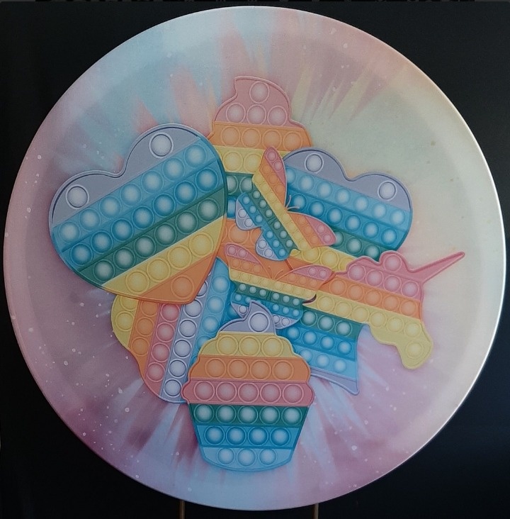 Painel Sublimado Pop It Candy - Três Marias Festas