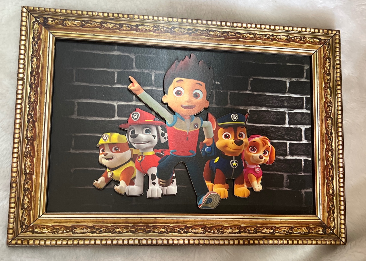 Display Simples- Patrulha Canina - Três Marias Festas