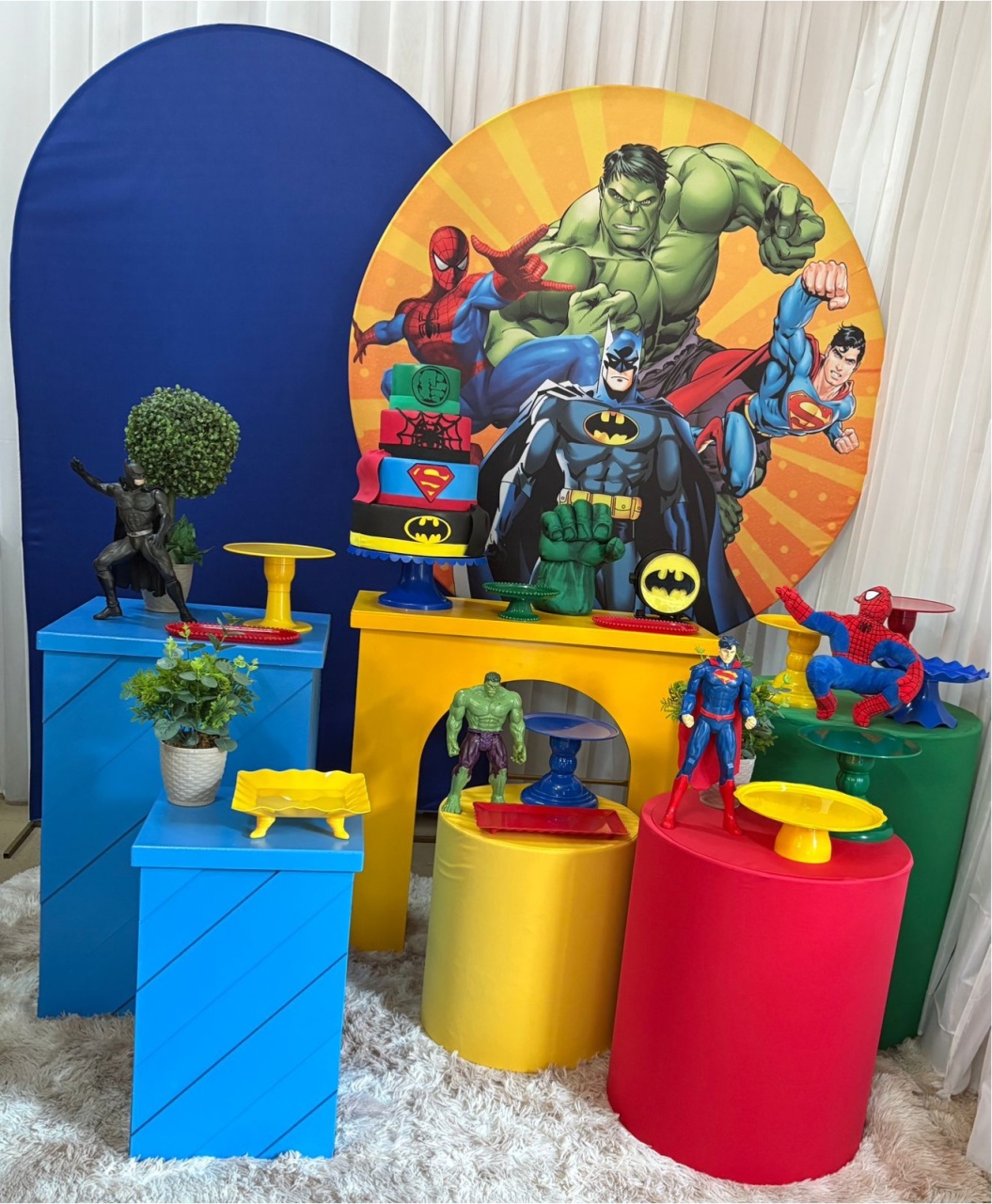 Heróis E Vingadores (Mod3) - Três Marias Festas