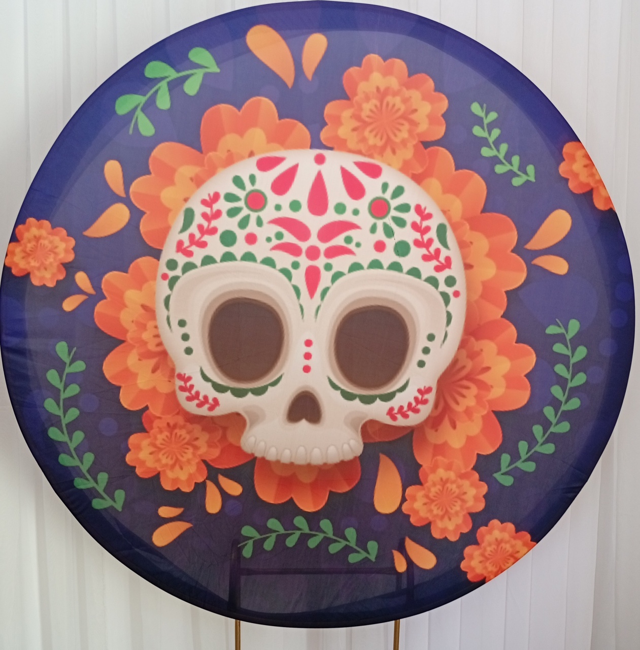 Painel Sublimado Caveira Mexicana  - Três Marias Festas