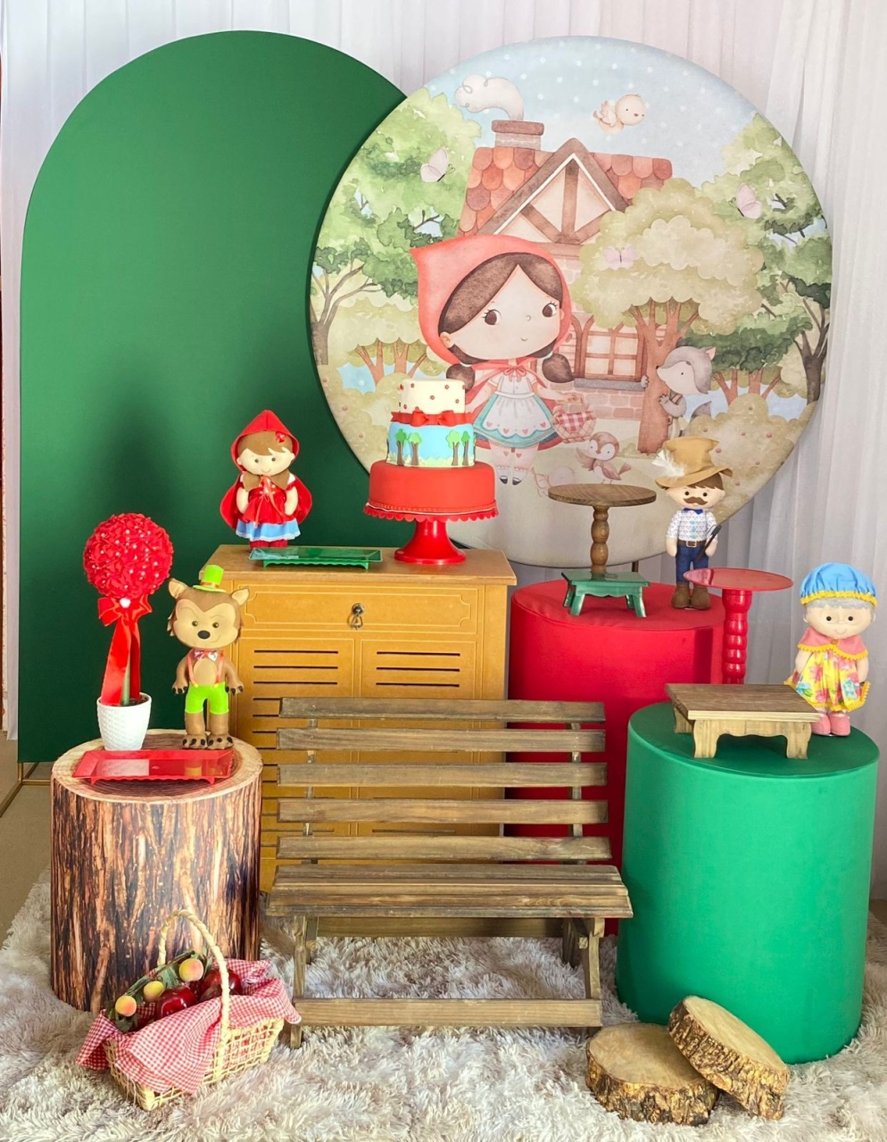 Chapeuzinho Vermelho Cut (Mod3) - Três Marias Festas