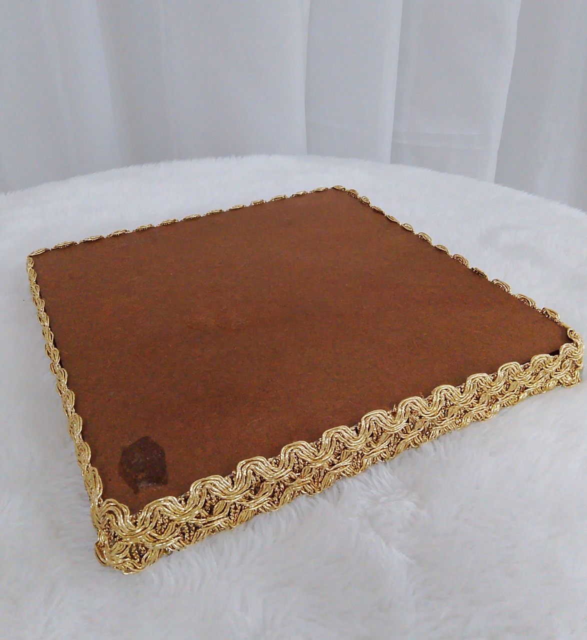 Bandeja / Doceira Dourado Mod1 - Três Marias Festas