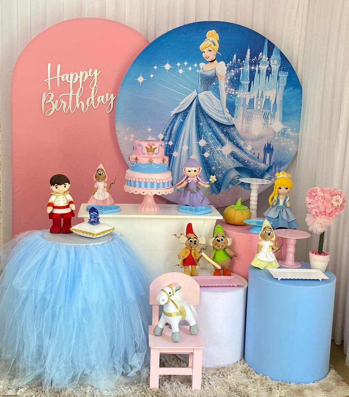 Princesa Cinderela (Mod2) - Três Marias Festas