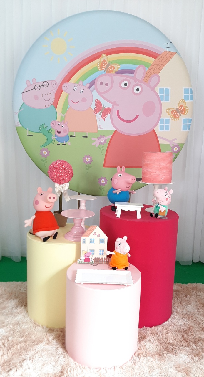 Peppa Pig Rosa - Três Marias Festas
