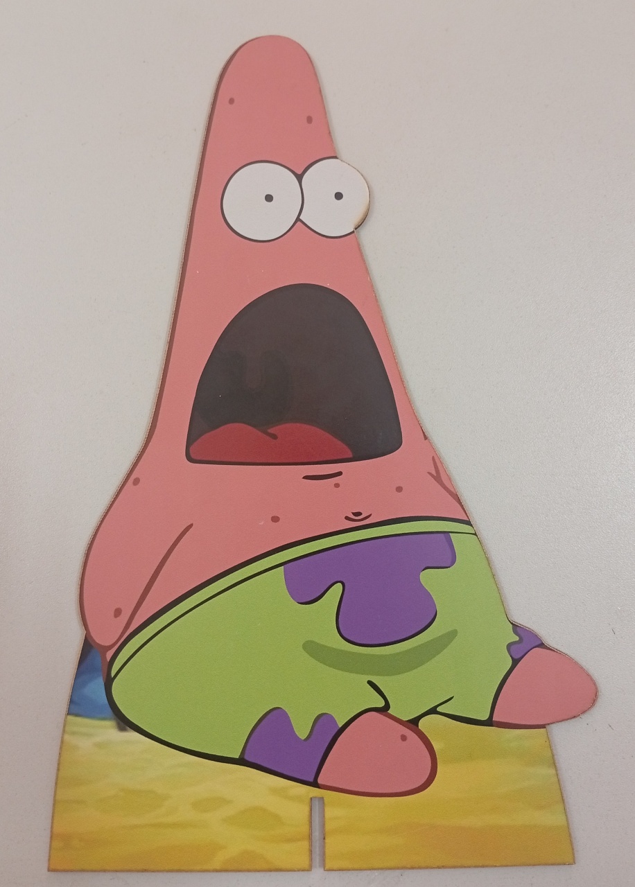 Display Simples - Bob Esponja Mod3 - Três Marias Festas