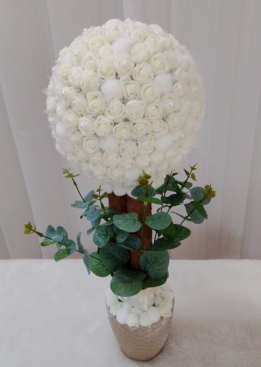 Mini Florzinha Branca - Três Marias Festas