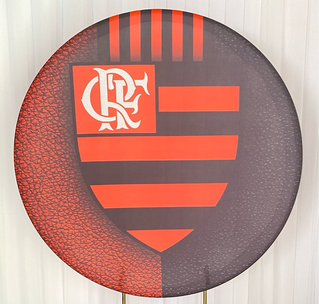 Painel Sublimado Flamengo - Três Marias Festas