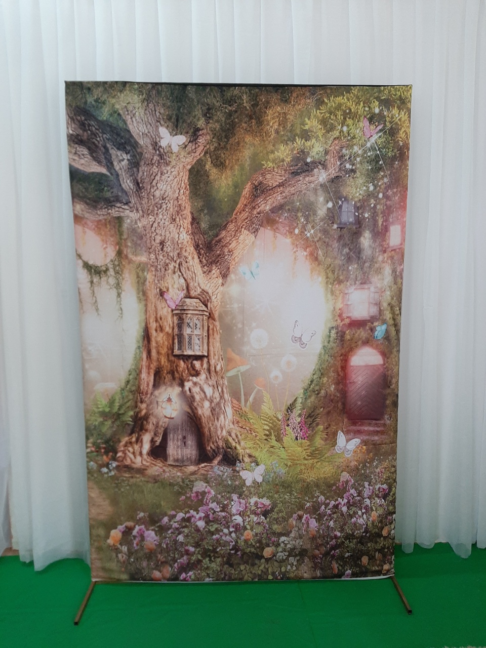 Capa Painel Romano Floresta Encantada - Três Marias Festas