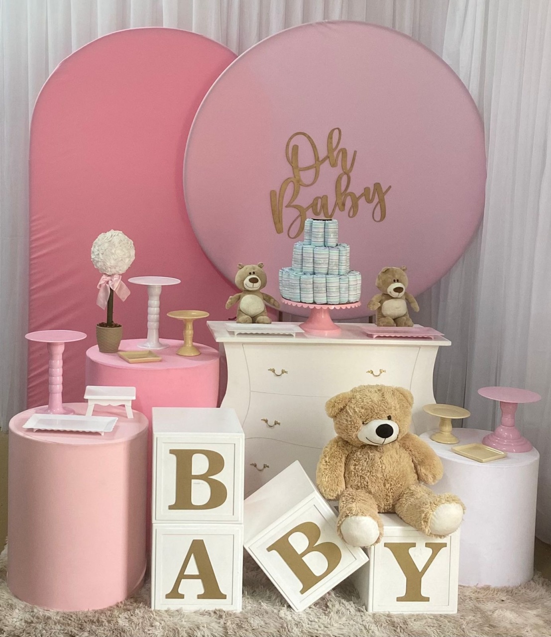 Oh Baby Rosa (Mod3) - Três Marias Festas