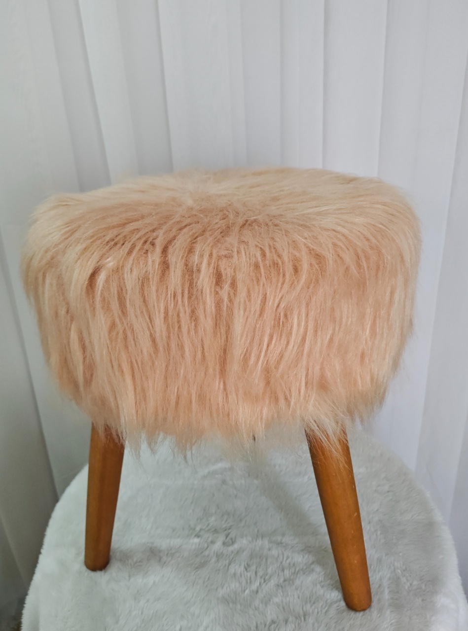 Banqueta Mini (Pelúcia Rose) - Três Marias Festas