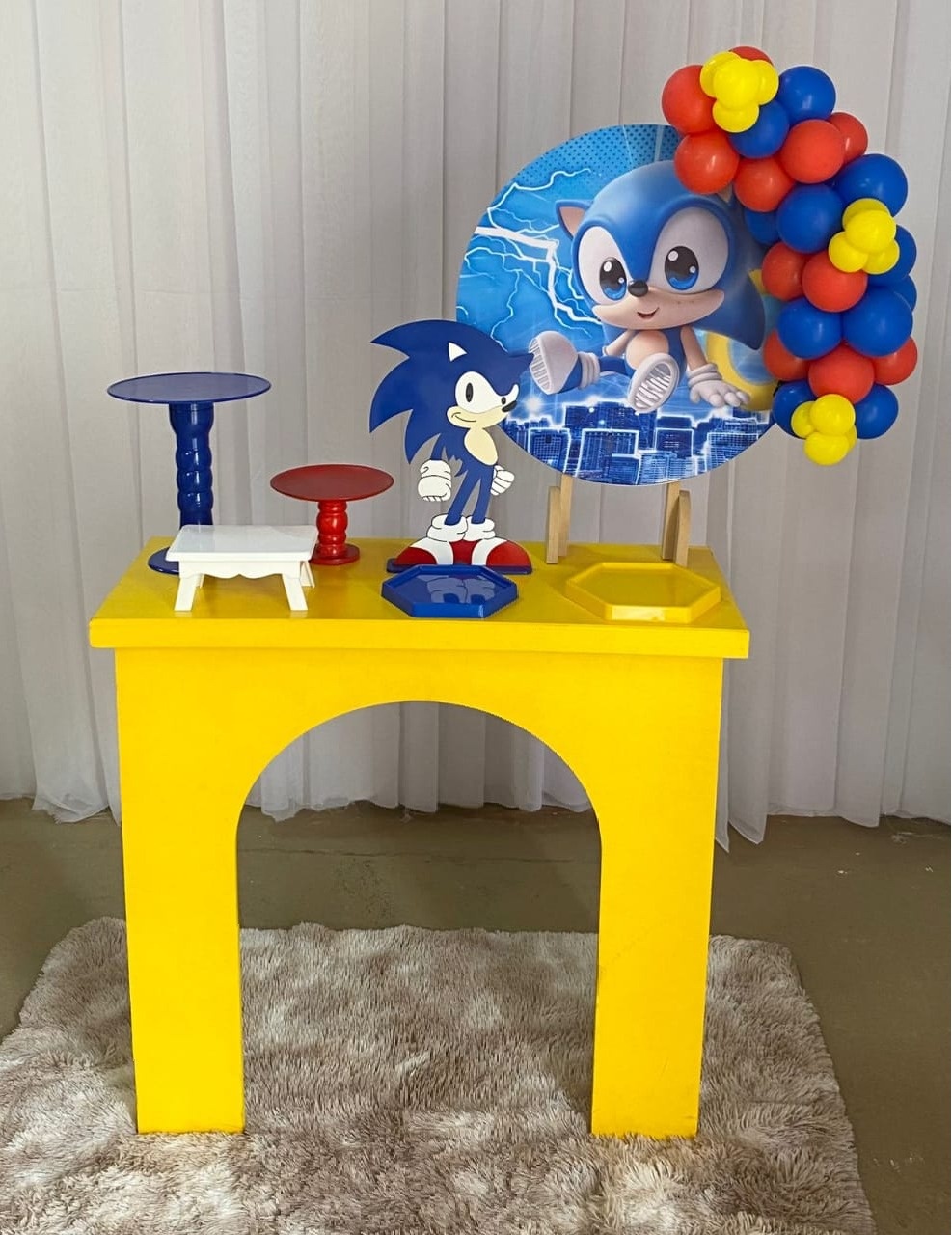 Mini Kit Sonic - Três Marias Festas