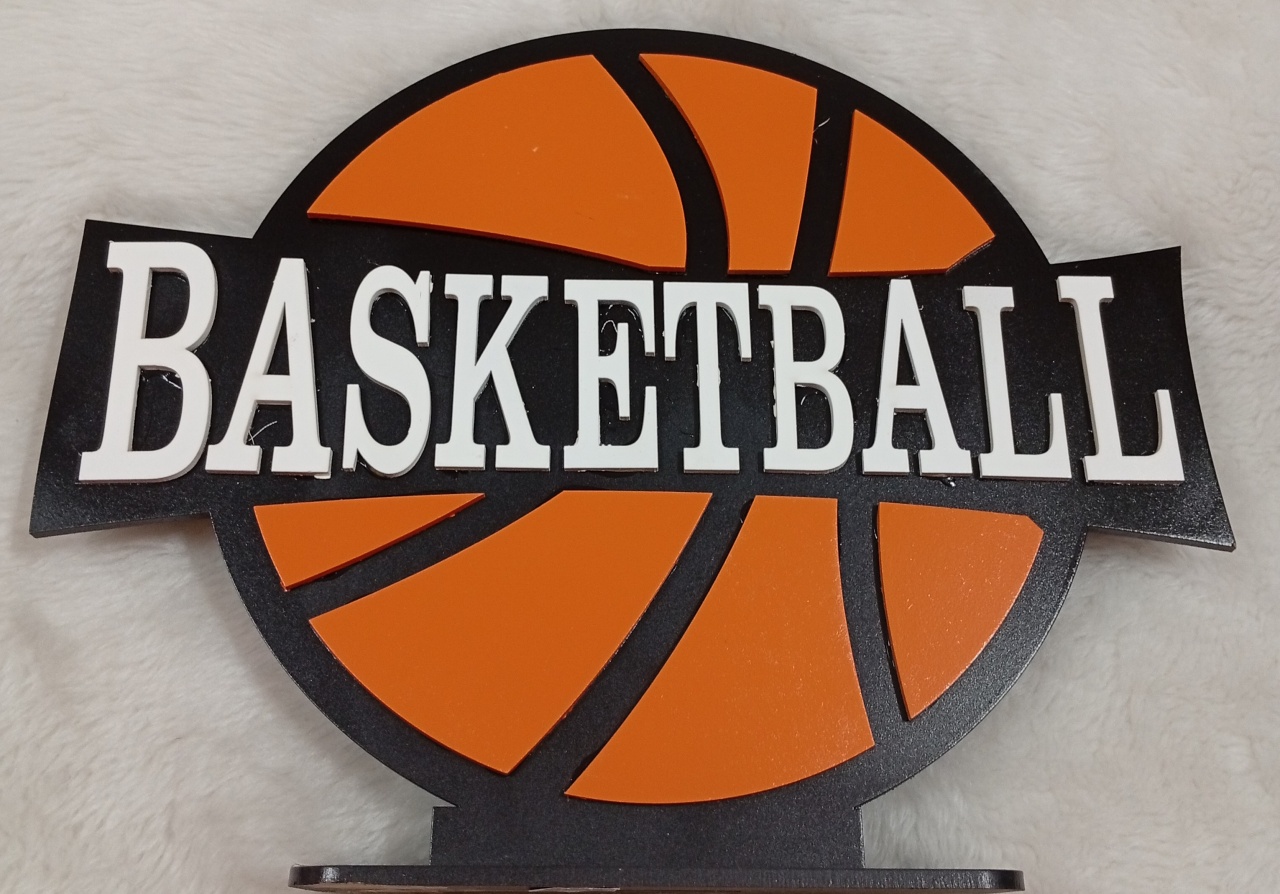 Displays Mdf 3D - Basketball - Três Marias Festas