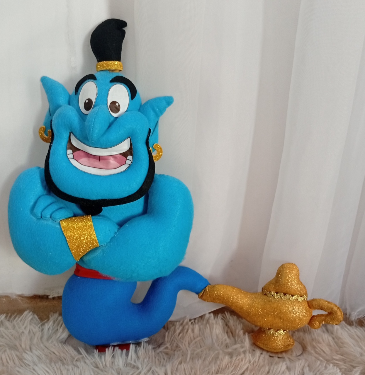 Princesa Jasmine Mod4 (Gênio) - Três Marias Festas