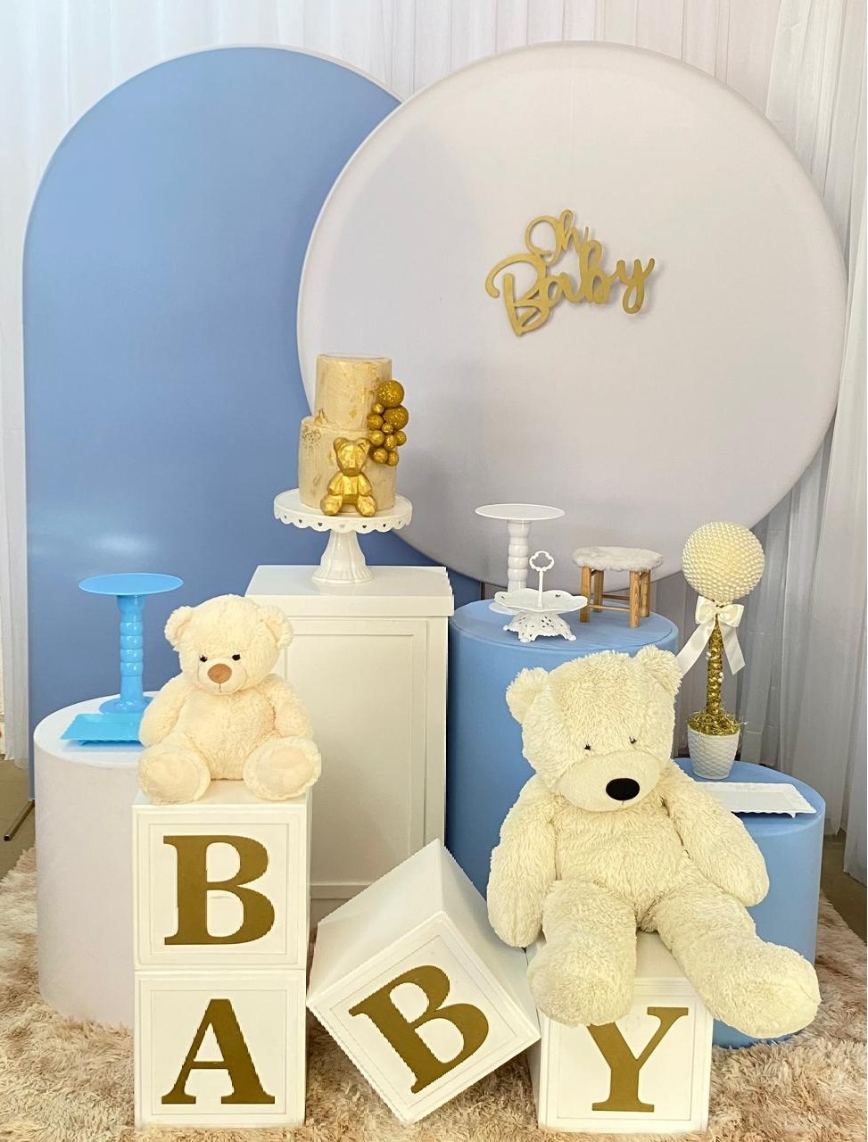 Oh Baby Azul Bb - Três Marias Festas