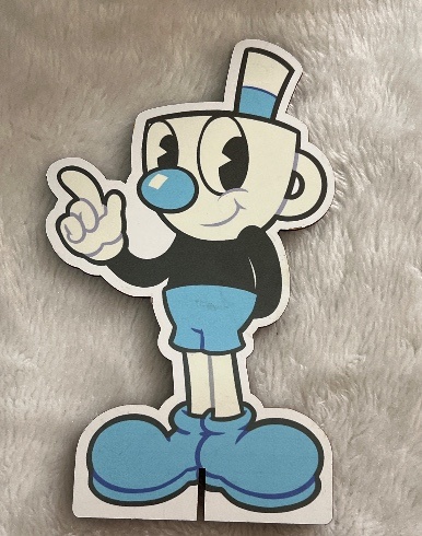 Display Simples Mdf - Cuphead Mod5 - Três Marias Festas