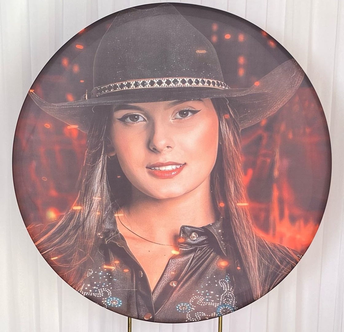 Painel Sublimado Ana Castelo - Três Marias Festas
