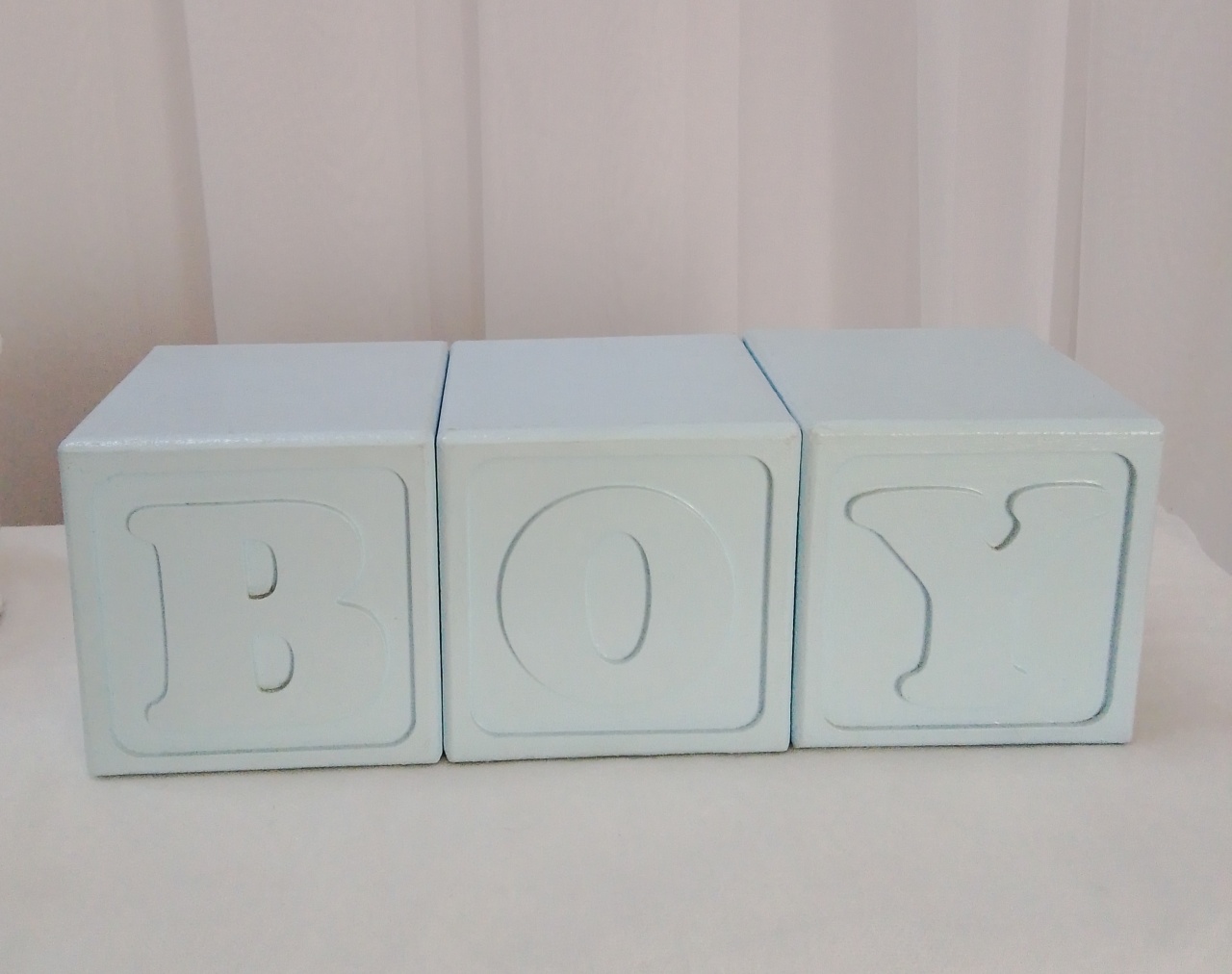 Mini Cubos Azul Bebê (Boy) - Três Marias Festas