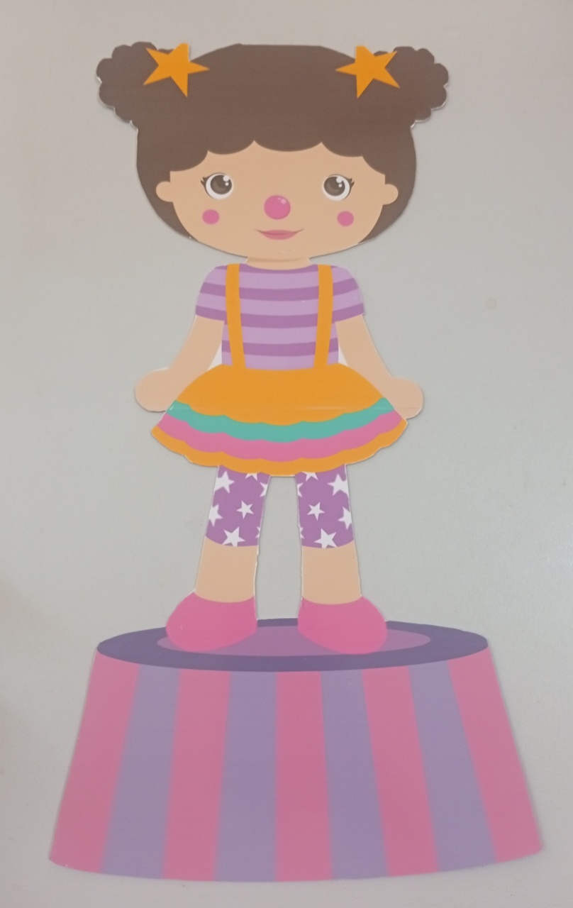 Display Simples - Circo Rosa Mod3 - Três Marias Festas