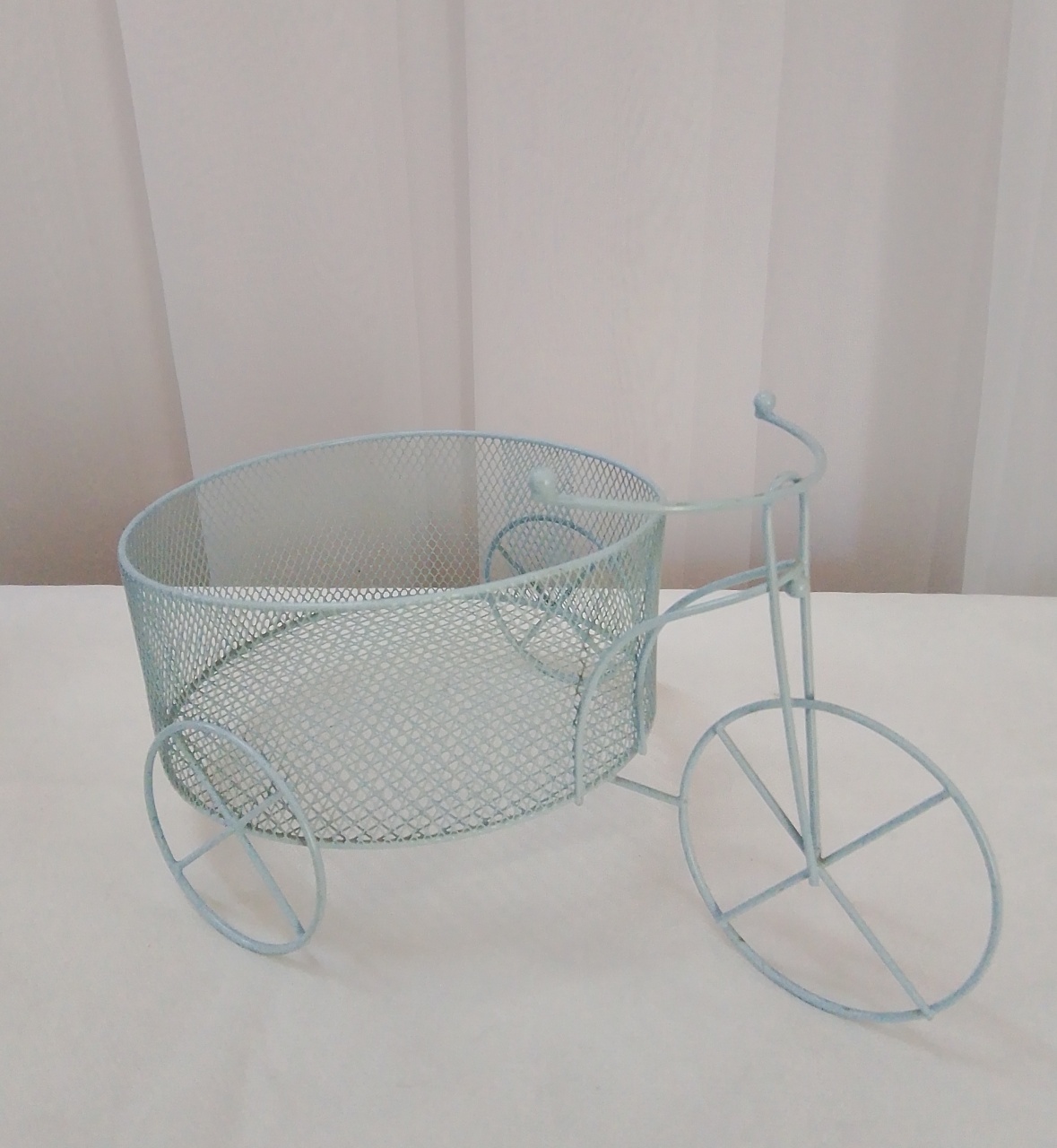 Bicicleta Azul Bebê de Aço - Três Marias Festas