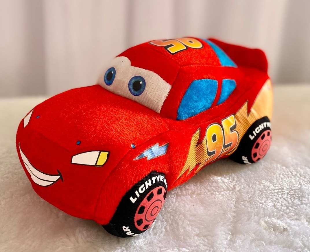Carros (Mc Queen Pelúcia) Mod2 - Três Marias Festas