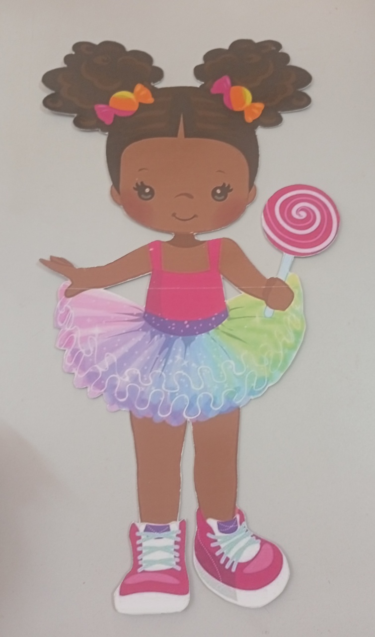 Display Simples - Circo Rosa Mod2 - Três Marias Festas