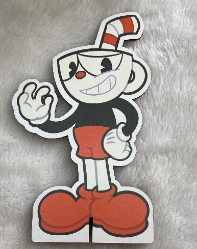 Display Simples Mdf - Cuphead Mod4 - Três Marias Festas