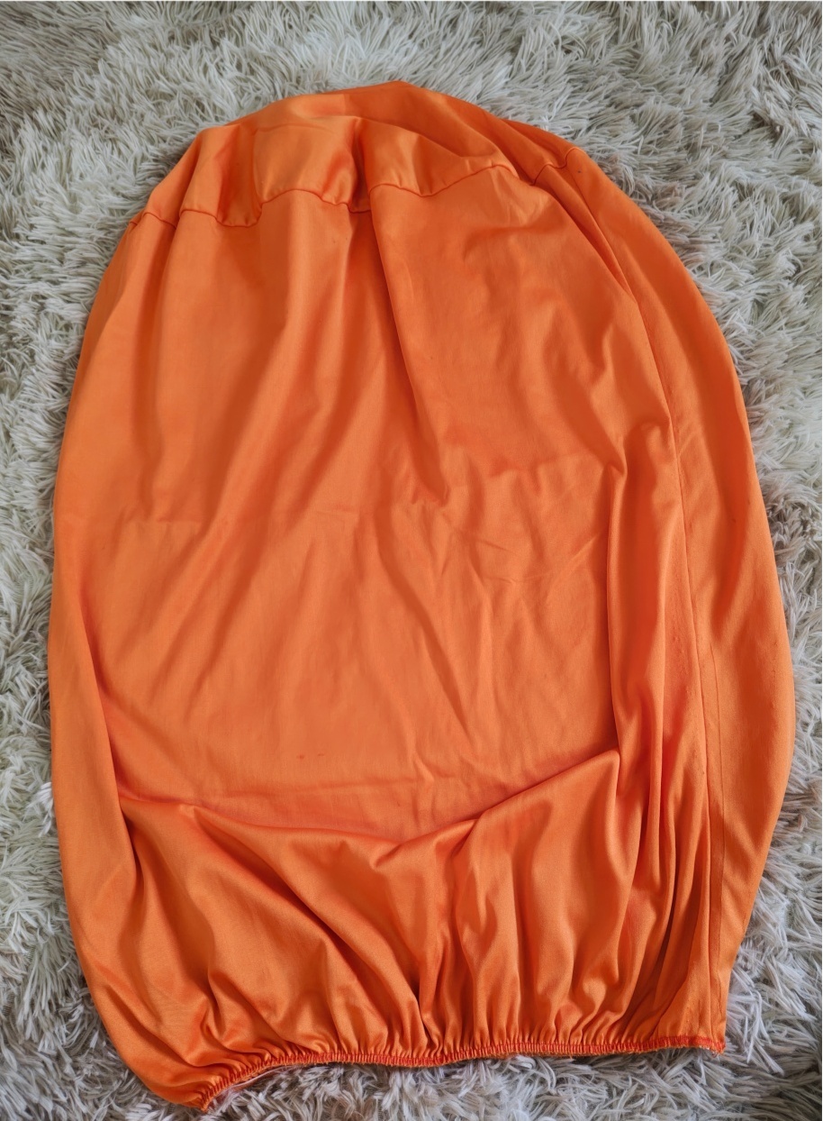 Capa de Cilindro Laranja Tangerina - Tamanho G - Três Marias Festas