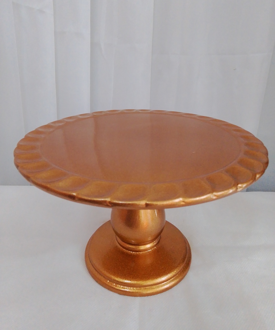 Bandeja / Doceira Cerâmica Dourado5 - Três Marias Festas