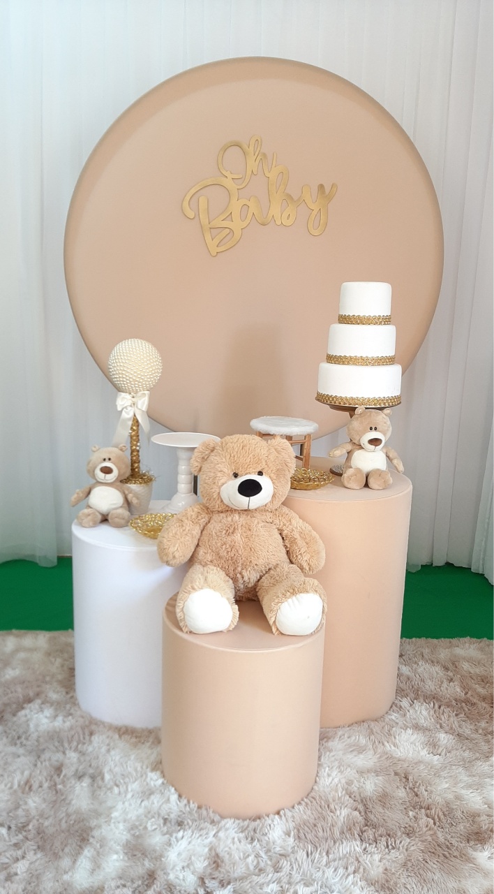 Oh Baby Areia - Chá Revelação - Três Marias Festas
