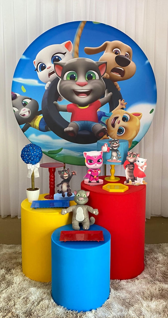 Talking Tom - Três Marias Festas